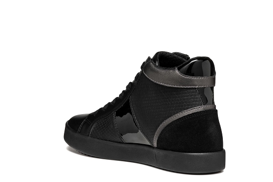 Geox baskets sneakers d366hd 00422 c9999 cuir noir6058501_4