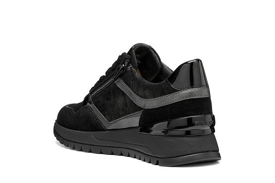 Geox baskets sneakers d6500a 0qm22 c9999 cuir noir6058601_3