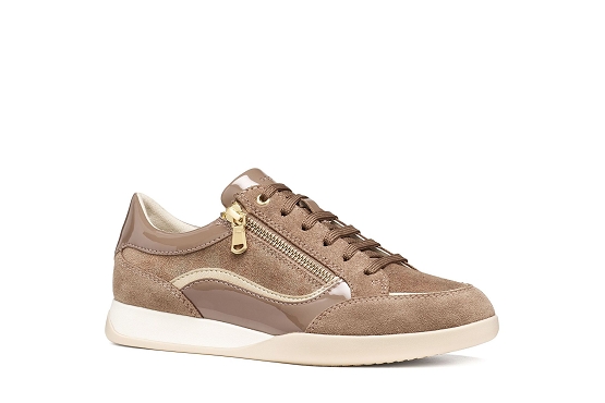 Geox baskets sneakers d653bc 022qm cd62l cuir brown6058701_1