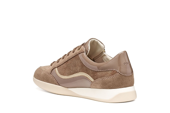 Geox baskets sneakers d653bc 022qm cd62l cuir brown6058701_3