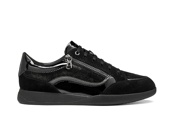 Geox baskets sneakers d653bc 022qm c9036 cuir noir6058801_2