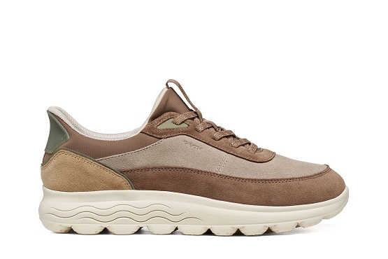 Geox baskets sneakers d567mb 00022 c5288 cuir beige6058901_2