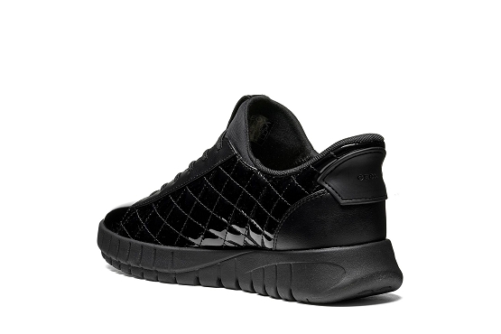 Geox baskets sneakers d667sb 00254 c9999 vernis noir6059201_3