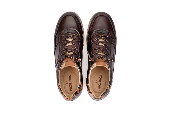 Pikolinos baskets sneakers vigo w3w.6915c3 cuir caoba6059701_3