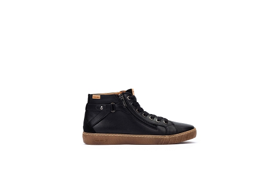 Pikolinos baskets sneakers lanzarote w7b.8868c1 cuir noir6059901_2