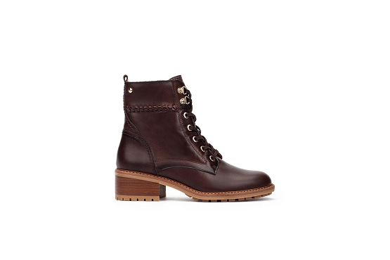 Pikolinos boots bottine medina w0d.8672 cuir caoba6060201_2