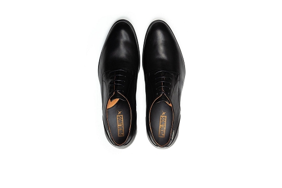 Pikolinos derbies lacets bristol m7j.4187 cuir noir6060701_5