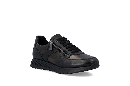 Rieker baskets sneakers 49010.02 noir6064501_1