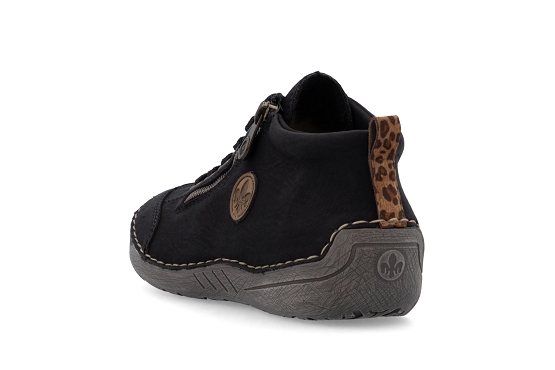 Rieker baskets sneakers 52514.00 noir6064601_3