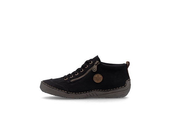Rieker baskets sneakers 52514.00 noir6064601_4