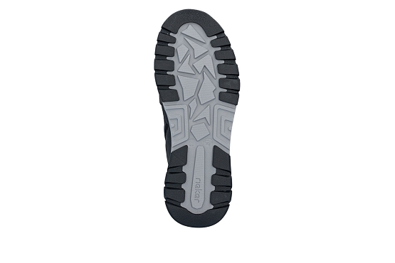 Rieker baskets sneakers b9300.00 noir6066001_5