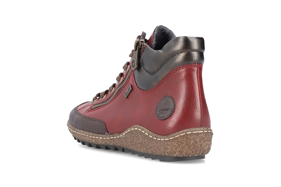 Rieker baskets sneakers l7500.35 wine6066601_3