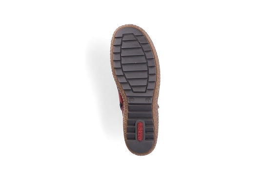Rieker baskets sneakers l7500.35 wine6066601_5