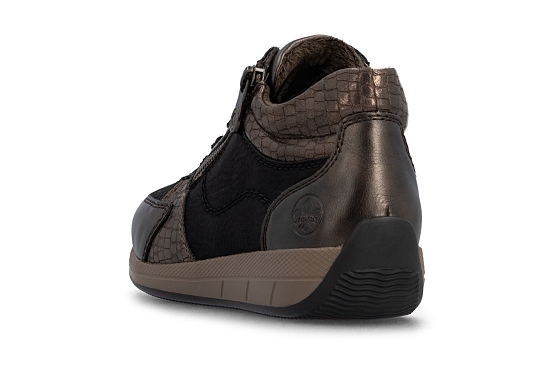 Rieker baskets sneakers n1107.25 noir6066901_3
