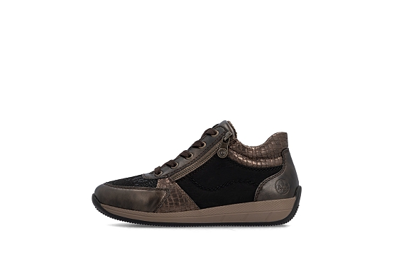 Rieker baskets sneakers n1107.25 noir6066901_4