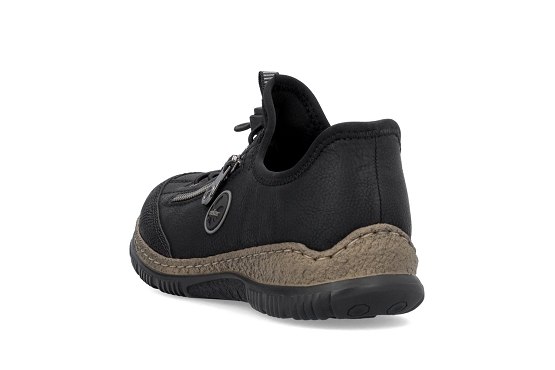 Rieker baskets sneakers n3267.01 noir6067101_3