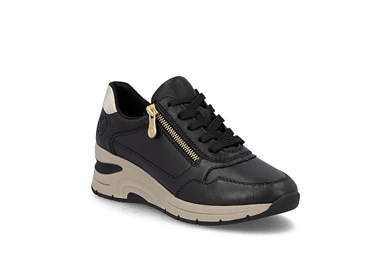 Rieker baskets sneakers n9301.00 noir6067201_1