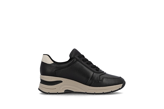 Rieker baskets sneakers n9301.00 noir6067201_2