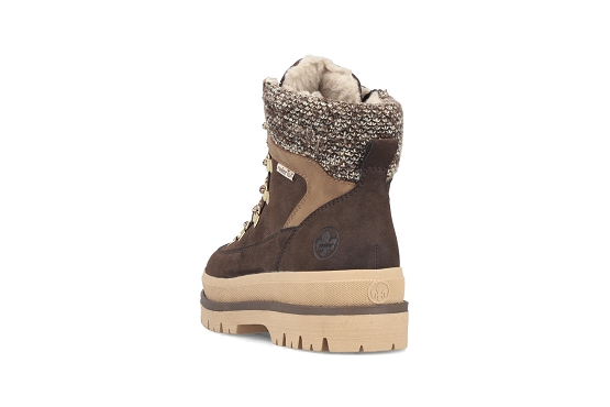 Rieker boots bottine y6210.25 braun6067701_3