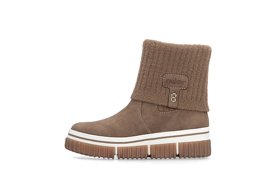 Rieker boots bottine y6350.24 beige6067801_4