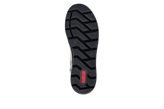 Rieker baskets sneakers z0065.60 blanc6068201_5