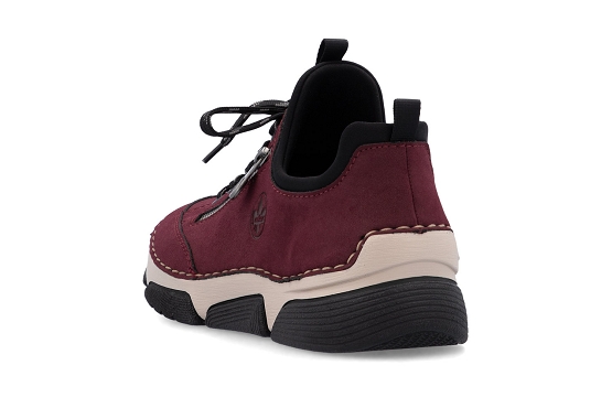 Rieker baskets sneakers 45973.36 bordeaux6068701_3