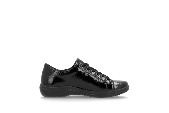 Remonte baskets sneakers d1e03.01 vernis noir6069701_2