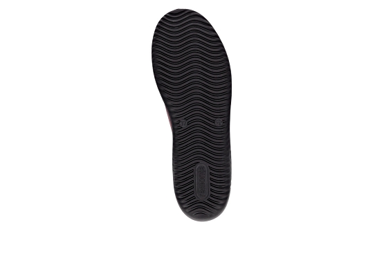 Remonte baskets sneakers d1e03.35 cuir vino6069801_5
