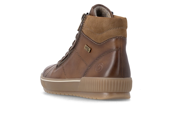 Remonte baskets sneakers d0772.24 cuir muscat6069901_3