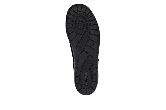 Remonte baskets sneakers r7637.04 cuir noir6070101_5