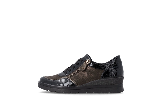 Remonte baskets sneakers r0701.07 cuir noir6070201_4