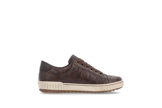 Remonte baskets sneakers d0700.25 cuir havanna6070401_2