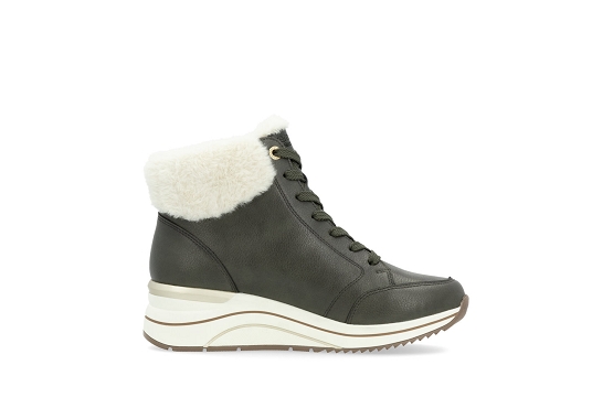 Remonte baskets sneakers d0t77.52 cuir noir6070701_2