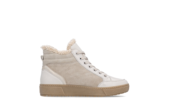 Remonte baskets sneakers d2t72.80 cuir muschel6070901_2