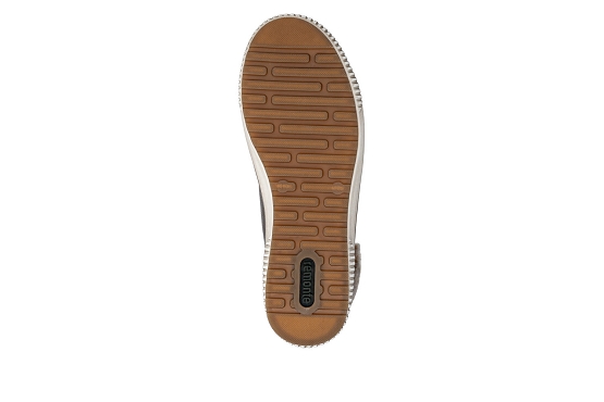 Remonte baskets sneakers d0780.25 cuir havanna6071001_5