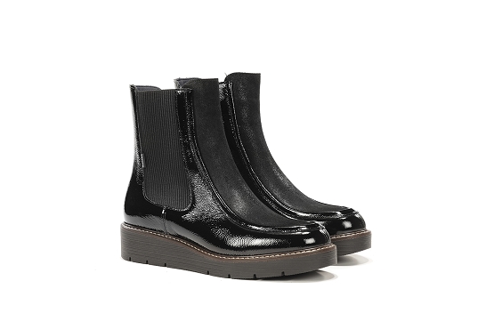 Fluchos boots bottine d9789.nalu vernis noir6071401_1