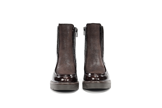 Fluchos boots bottine d9789.molu vernis marron6071501_3