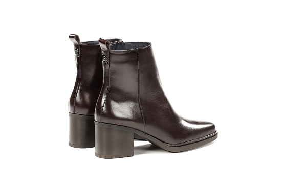 Fluchos boots bottine d9822.sr cuir cafe6071801_4