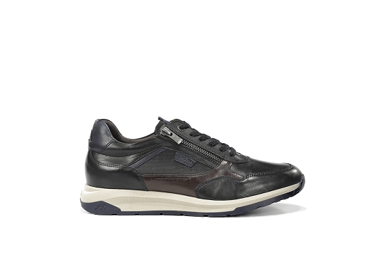 Fluchos baskets sneakers f2530 cuir noir6072501_2