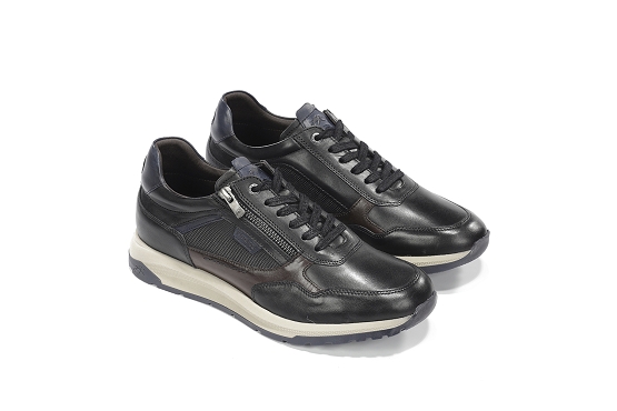 Fluchos baskets sneakers f2530 cuir noir6072501_4