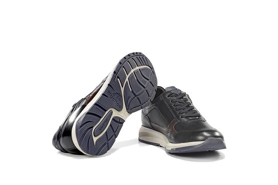 Fluchos baskets sneakers f2530 cuir noir6072501_5