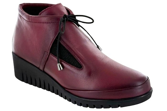 Madory boots bottine iris cuir bordeaux6074201_1