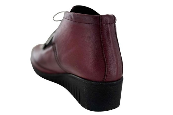 Madory boots bottine iris cuir bordeaux6074201_3