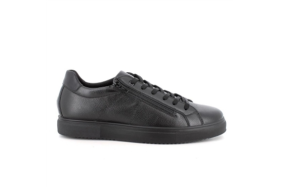 Imac baskets sneakers 203050 cuir noir6074901_2