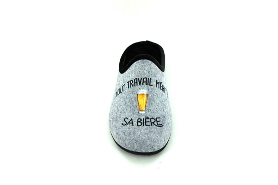 La maison de lespadrille chausson 107.9 biere gris6079801_1
