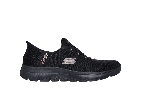 Skechers baskets sneakers 150128 bkgd noir6086401_5