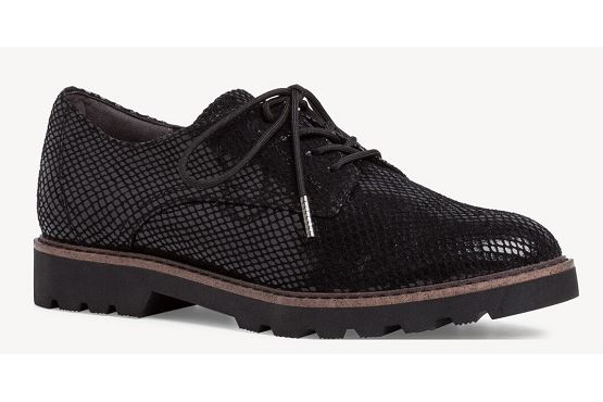 Tamaris derbies lacets 23635 noir8003801_1