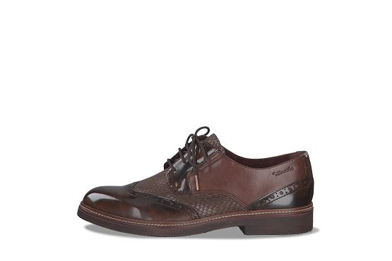 Tamaris derbies lacets 23711 marron8003901_2