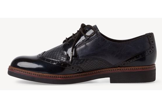 Tamaris derbies lacets 23711 noir8003902_2