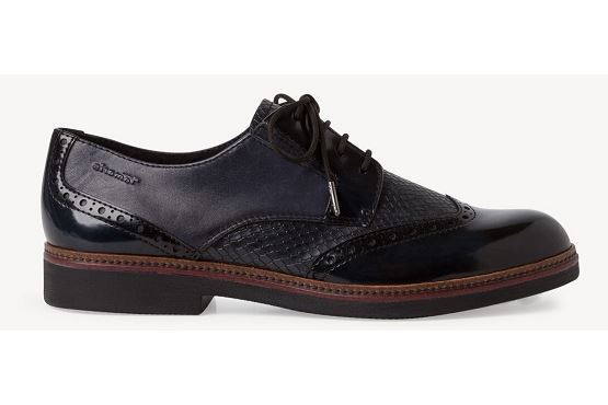 Tamaris derbies lacets 23711 noir8003902_3